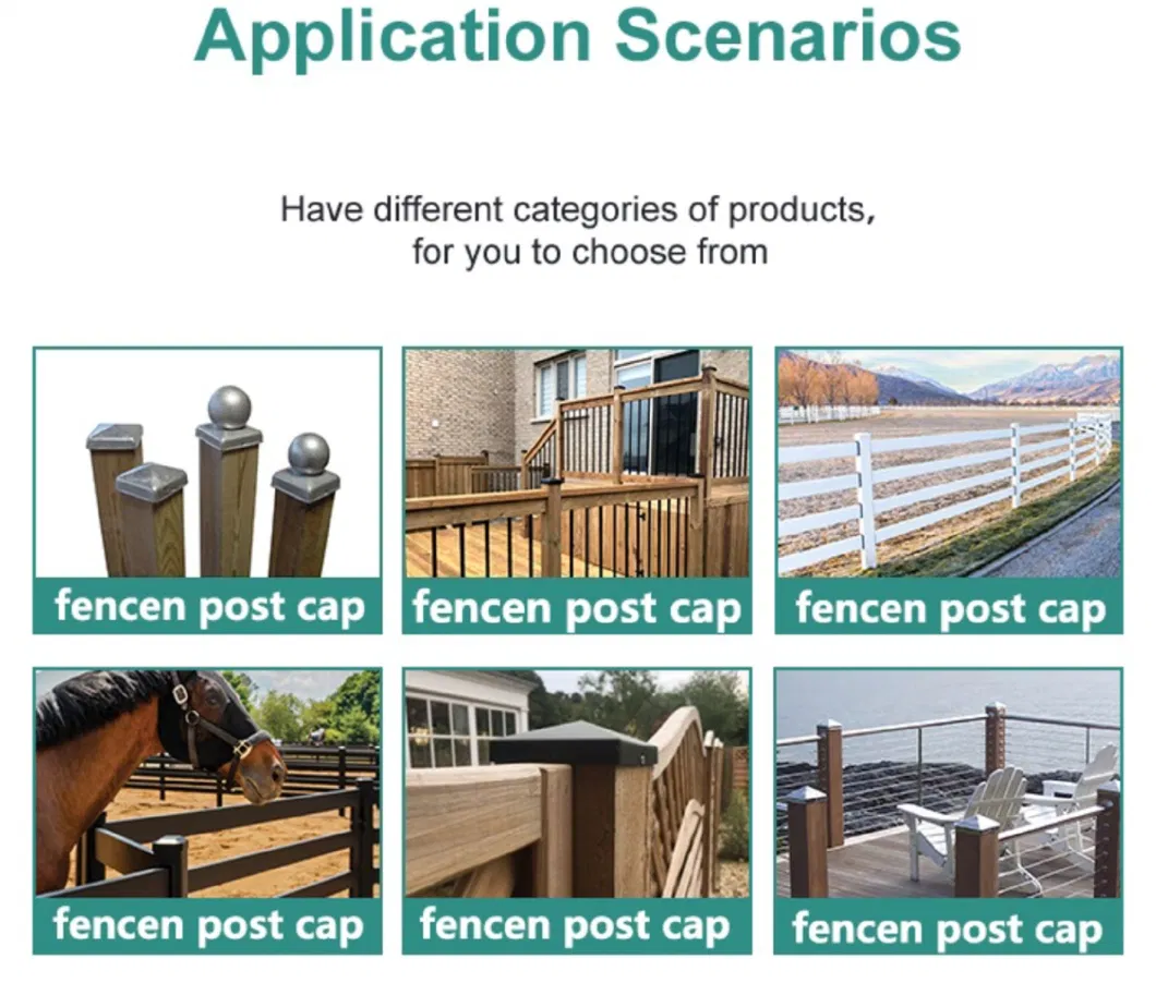 Post Cap for Gate Fence